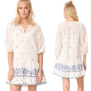 Madewell Primrose Jacquard Tunic Dress